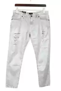 Pepe Jeans Joey Boyfriend Mid Waist Damen W30/L28 Zerrissen Konisch Glänzend - Bild 1 von 8