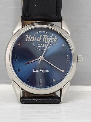 Reloj Hard Rock Café Las Vegas 36 mm clásico azul con caja original Foto 1 de 4