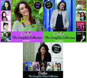 Caitlin The Complete Collection CD Set Volumes 1 & 2 + Video Collection DVD Set - Picture 1 of 1