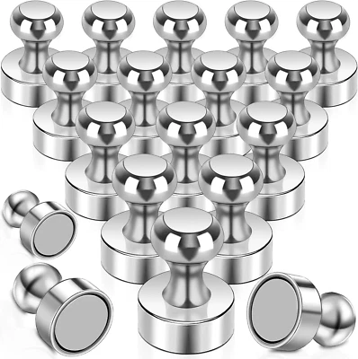 MARKENLOS 30 Stück Neodym Magnete Extra Stark,Magnete für Magnettafel Verpackt mit Aufbewa