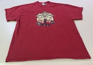 Area 51 Freak Show Bar 2018 Red 2XL 24x30.5 Shirt Preowned *see Pics - Picture 1 of 9