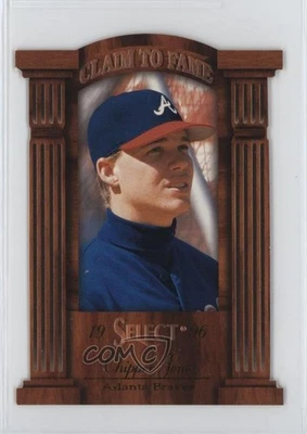 1996 Select Claim to Fame /2100 Чиппер Джонс No11 HOF - Изображение 1 из 2