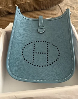 Hermés Evelyne 16  Bleu Jean  (New with Original Packaging) - Image 1 of 4
