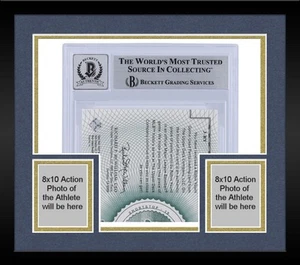 Framed Robin Yount Brewers Signed 2002 Upper Deck Sweet Spot #J-RY BAS 10 Card - Picture 1 of 4