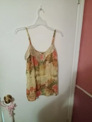 Camiseta sin mangas para mujer con estampado floral Fairycore Cottagecore lirio blanco camisola Foto 1 de 4