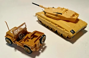 1:72 2 modelli Israel IDF Merkava Mark II carro armato da battaglia... - Foto 1 di 8