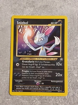 Pokémon Vintage Karte • Sniebel • Neo Genesis Set • 25/111 • Pokemon - Bild 1 von 2