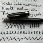 OVERSIZE CONWAY STEWART 100 14 CT   NIB FOUNTAIN PEN SERVICED SUPERB