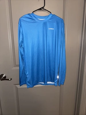 Camisa Magellan Outdoors Manga Larga Azul Calce Seco Foto 1 de 3