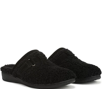 Zapatillas de mula de gamuza y piel de oveja sintética Vionic Izzy - todas las tallas Foto 1 de 4