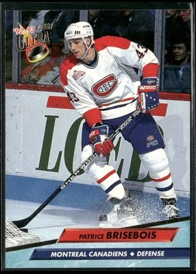 🏒 1992-93 Fleer Ultra  - Patrice Brisebois Canadiens #325 - Image 1 of 2