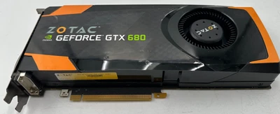 ZOTAC GEFORCE NVIDIA GTX 680 VIDEO CARD 2GB RAM GDDR5 (mcH23) - Image 1 of 4