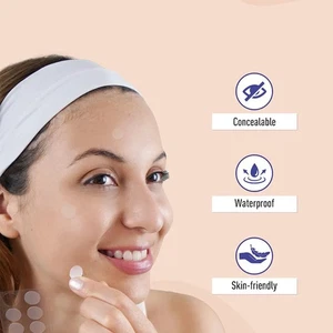 480pcs/set Face Skin Care Acne Pimple Patch 2 Sizes Invisible Professional Heali - Bild 1 von 10