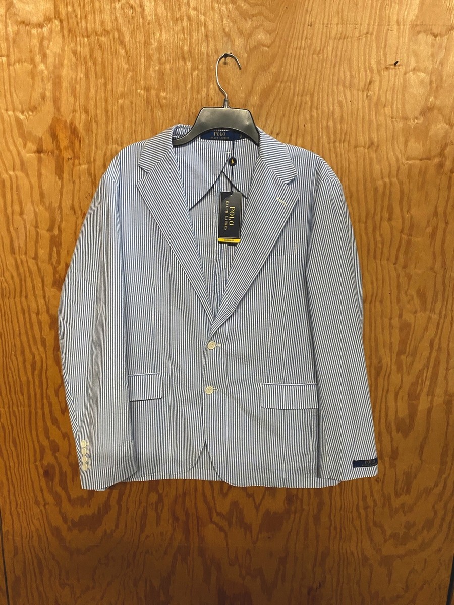 ジャケット・アウター Vintage Ralph Lauren stripe chaster coat ジャケット・アウター Vintage Ralph Lauren stripe chaster