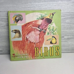 Vintage Panini Birds Sticker Album Book 100% Complete Figurine 1979 70s Rare - Picture 1 of 8