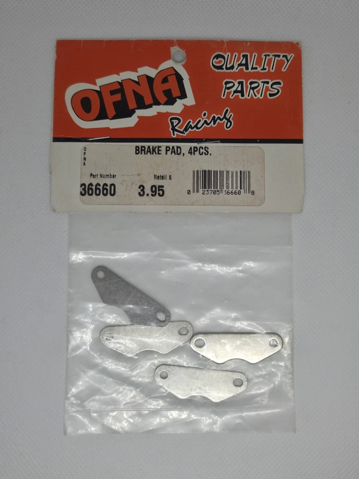 OFNA Racing ~ 36660 ~ Brake Pads, 4pcs Vintage NOS - Image 1 of 1