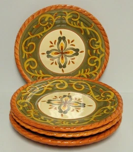 Artimino SIENNA (TERRACOTTA) Luncheon Plates SOLD IN SETS OF FOUR More Here - Picture 1 of 3