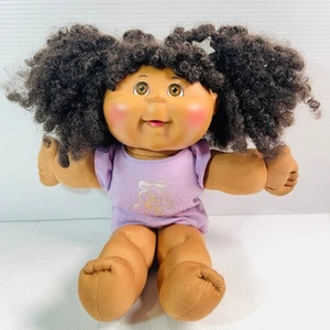 Cabbage Patch African American doll 2021 Purple Outfit Silver Star Hair Band CPK - Picture 1 of 11