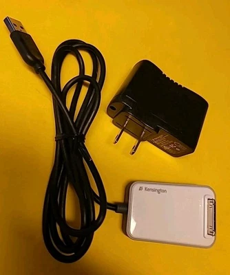 Kensington White Charger and Sync Dock for iPhone 4 - Image 1 of 4