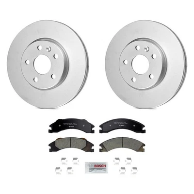 For Ford E-350 Super Duty 08-19 QuietCast Premium Rear Brake Kit w Ceramic Pads Foto 1 de 2