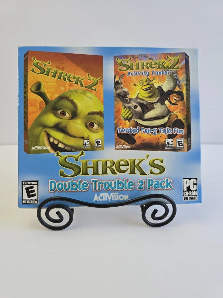 Shrek 2 Double Trouble (Shrek 2 + Shrek 2 Activity Center) - PC CD-ROM Software - Image 1 of 4