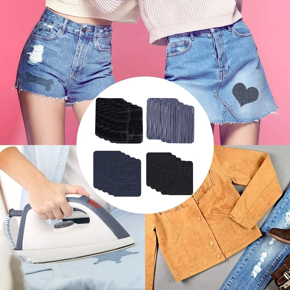 For Textiles Fabric Iron-on Patches Clothing Patches Home Sewing Unused - Image 1 of 4