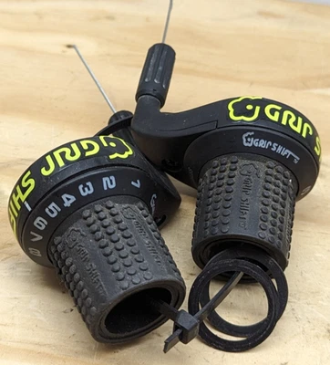 VIntage 90s Sram Gripshift SRT600-81 3x8 Shifters Made in the U.S.A - Image 1 of 4