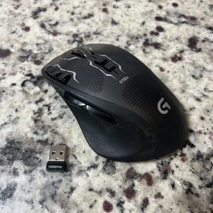 Logitech G700s Wireless Gaming Mouse 13 Buttons Black With Dongle - Bild 1 von 3
