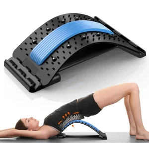 Back Stretcher for Pain Relief | Multi-Level Spine Cracker Board |Lumbar Support - Picture 1 of 7