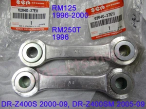 Suzuki DR-Z400 RM125 RM250 Rear Cushion Con Rod Set NOS RM125 Spacer 62640-37E11 - Picture 1 of 6