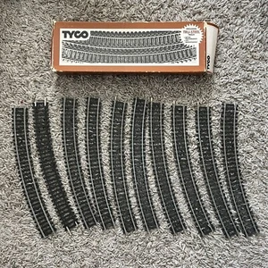 Vintage Tyco Tru-Steel HO Track - 10 Curved - w/Box - Picture 1 of 5