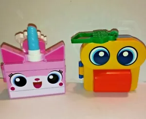 McDonald's HM LEGO MOVIE 2019 #4 DUPLO, #7 UNIKITTY USADO - Imagen 1 de 4