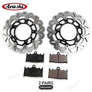 Front Brake Disc Rotor + Brake Pads For Suzuki Katana 650 2008-2012 2010 GSX650F - Picture 1 of 11