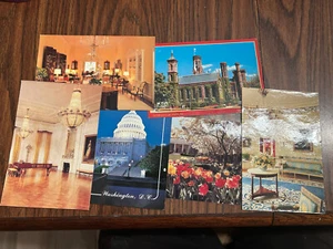 Vintage LOT OF SIX ( 6 ) THE WHITE HOUSE, WASHINGTON D.C. POSTCARDS - Picture 1 of 1