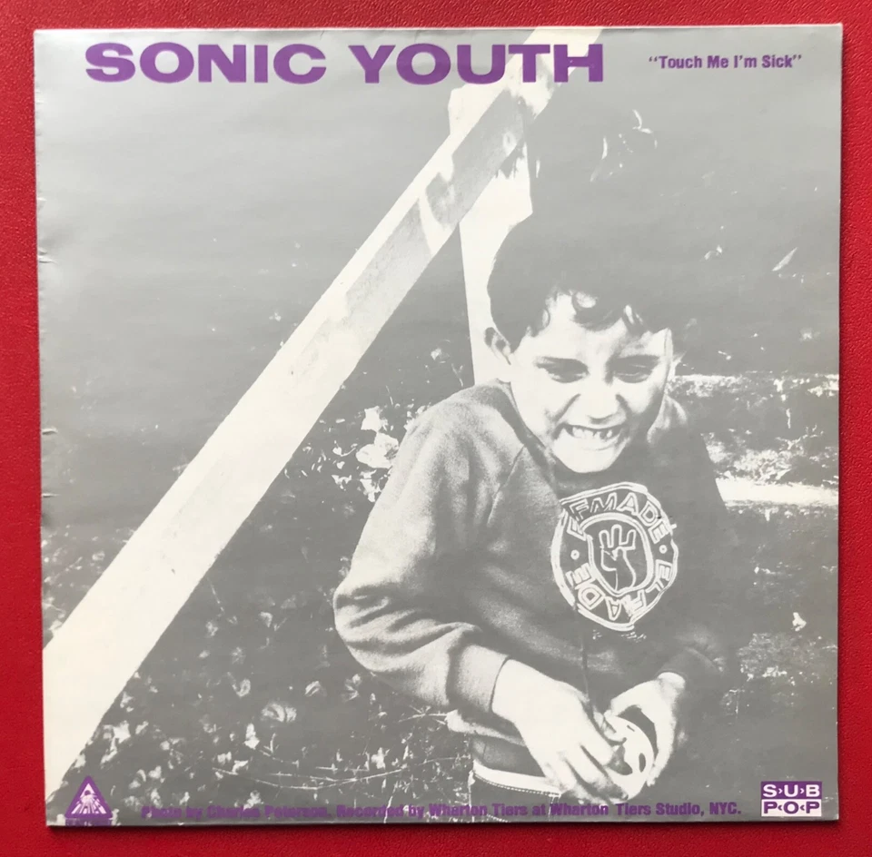 Sonic Youth / Mudhoney - Touch Me I`m Sick / Halloween - UK 12" Vinyl Single P/S - Изображение 1 из 4