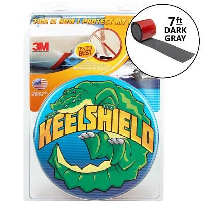 Protector de quilla para barco Gator Guards KS-7DGY, 5" X 7', gris oscuro Foto 1 de 4
