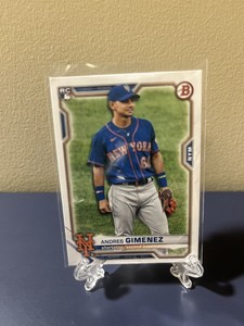 💎2021 Bowman Baseball #8 Andres Gimenez RC - New York Mets💎