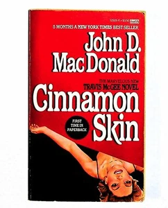John D. Macdonald Cinnamon Skin 1983 paperback Thriller  - Imagen 1 de 3