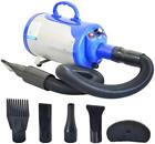 Pet Hair Force Dryer Dog Grooming Blower with Heater/4 Nozzles Dog Cat Grooming