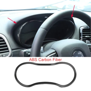 Carbon Fiber ABS Dashboard Cover Interior Accessories For Dodge Durango 2011-20 - Foto 1 di 11