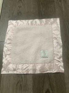 Little Giraffe Pink Security Blanket Lovey Satin Trim - Picture 1 of 6