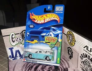 👓Hot Wheels 2002 Treasure Hunt #9💎'40 Ford Pickup Turquoise & White⭐CDDRR - Picture 1 of 7