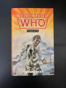 Doctor Who Inferno by Terrance Dicks Hardcover - 1st Edition 1984 - looks NEW - Picture 1 of 10
