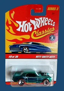 Hot Wheels Nitty Gritty Kitty Classics Serie 3 2007 verde Spectraflame 8/30 sin usar y sin usar - Imagen 1 de 15