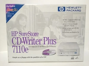Lecteur CD HP SureStore Plus 7110e externe (boîte ouverte) scellé/composants neufs ! - Photo 1/21