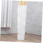  Large Home Decor Floor Vase ? Wooden Tall Farmhouse Decor 28 inches White Wash