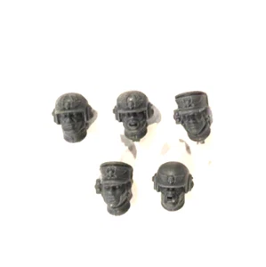 Cadian Command VETERANO/CABEZAS DE OFICIAL x 5 soportes Cadia Astra Militarum 40K - Imagen 1 de 1