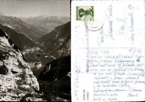 743907 Foto AK Obertraun Dachsteinbahn Blick ins Ausseerland Seilbahn Gondel - Bild 1 von 1