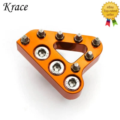 Para KTM 250 350SX-F 2016-2018 250 350XC-F 2016-2017 Placa de paso Pedal de freno Pie Foto 1 de 4