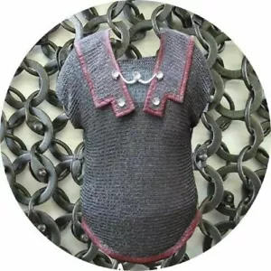 Lorica Hamata Chainmail Shirt 6mm Riveted Chainmail Medieval Armor Reenactment - Picture 1 of 6